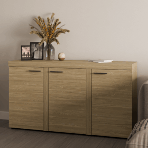 Komoda Rumba trzydrzwiowa dąb olejowany