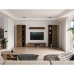 Pojemna meblościanka Rumba XL dąb lefkas