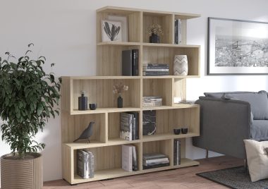 Regał MORE 02+05+01 dąb sonoma