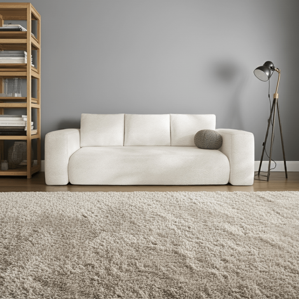 Naturalny kolor ścian do białych mebli