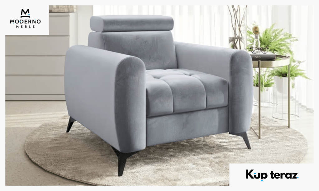 1 Fotel Bjorn (w tkaninie Monolith 85)