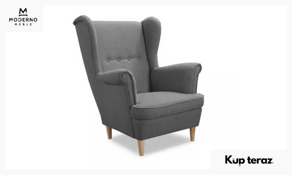 5 Fotel Uszak (w tkaninie Lux 06)