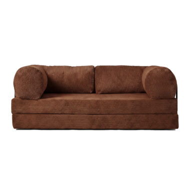 Kanapa piankowa Foamy z funkcją spania miedziany sztruks