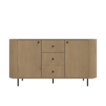 Komoda Ovalio z szufladami Dąb Cremona