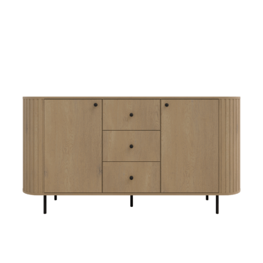 Komoda Ovalio z szufladami Dąb Cremona