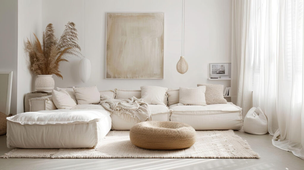 Styl skandynawski: salon w stylu skandynawskim