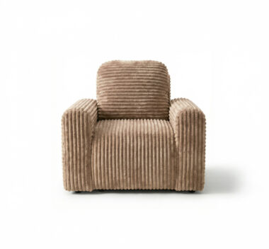 Fotel Nesso beżowy sztruks