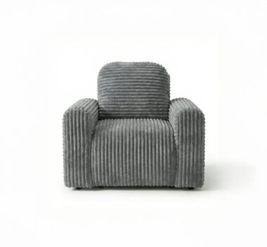 Fotel Nesso ciemnoszary sztruks