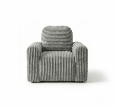 Fotel Nesso jasnoszary sztruks