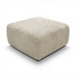 Pufa Nesso kremowy sztruks