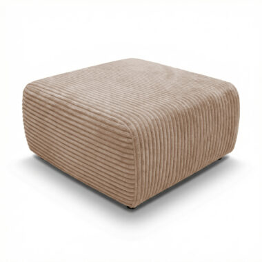 Pufa Nesso beżowy sztruks