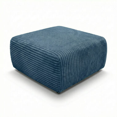 Pufa Nesso turkusowy sztruks