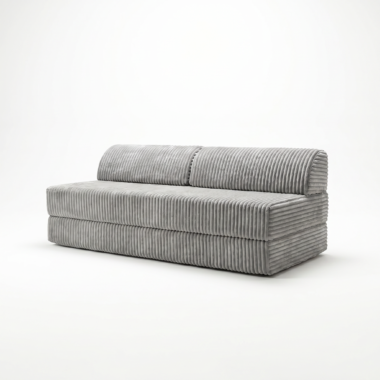 Sofa piankowa Kimo ciemnozielony sztruks