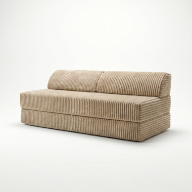 Sofa piankowa Kimo jasnobeżowy sztruks